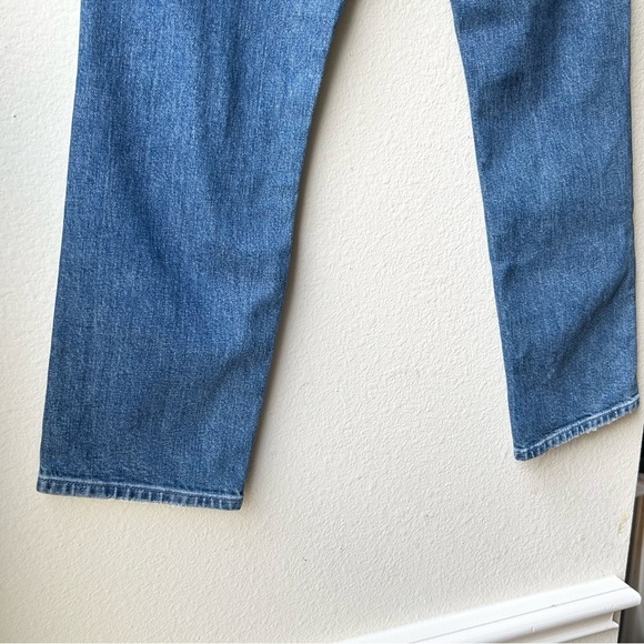MOTHER Superior Blue The Tomcat Playing With Scissors Ankle Straight Jeans Sz 24 - Picture 11 of 16